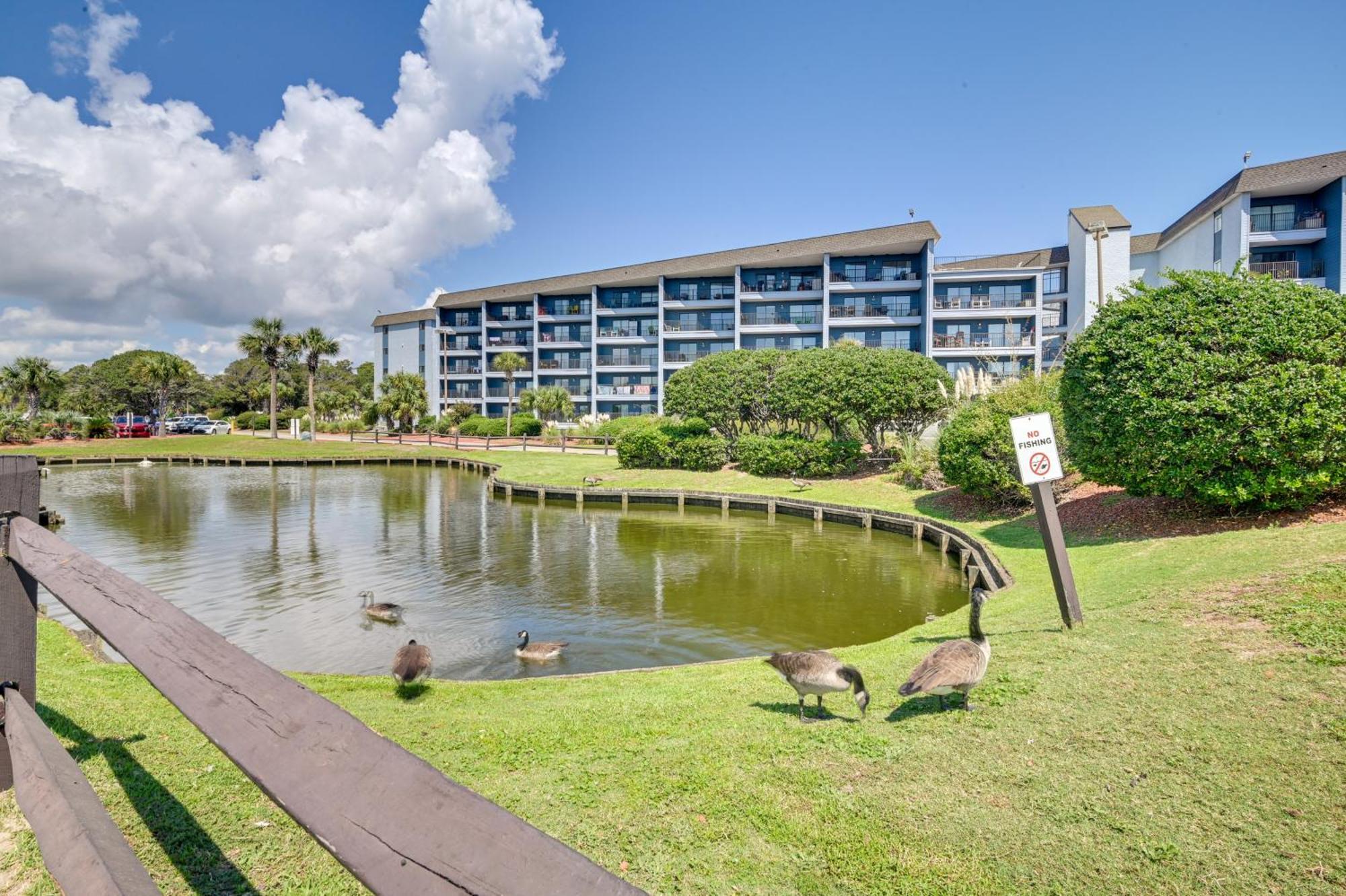 Renovated Oceanfront Resort Condo With Balcony Myrtle Beach Exterior photo